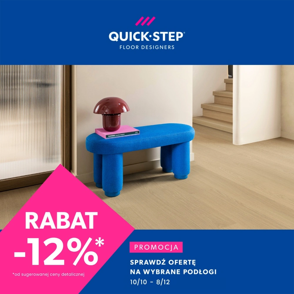 Promocja 12% Quick Step