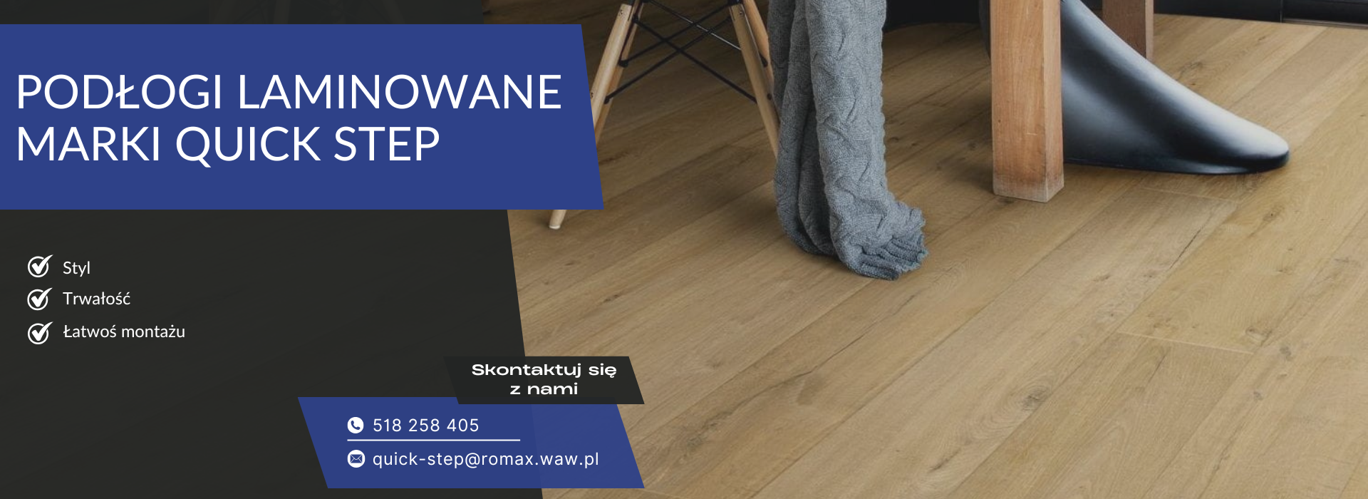 Podłogi laminowane Quick Step