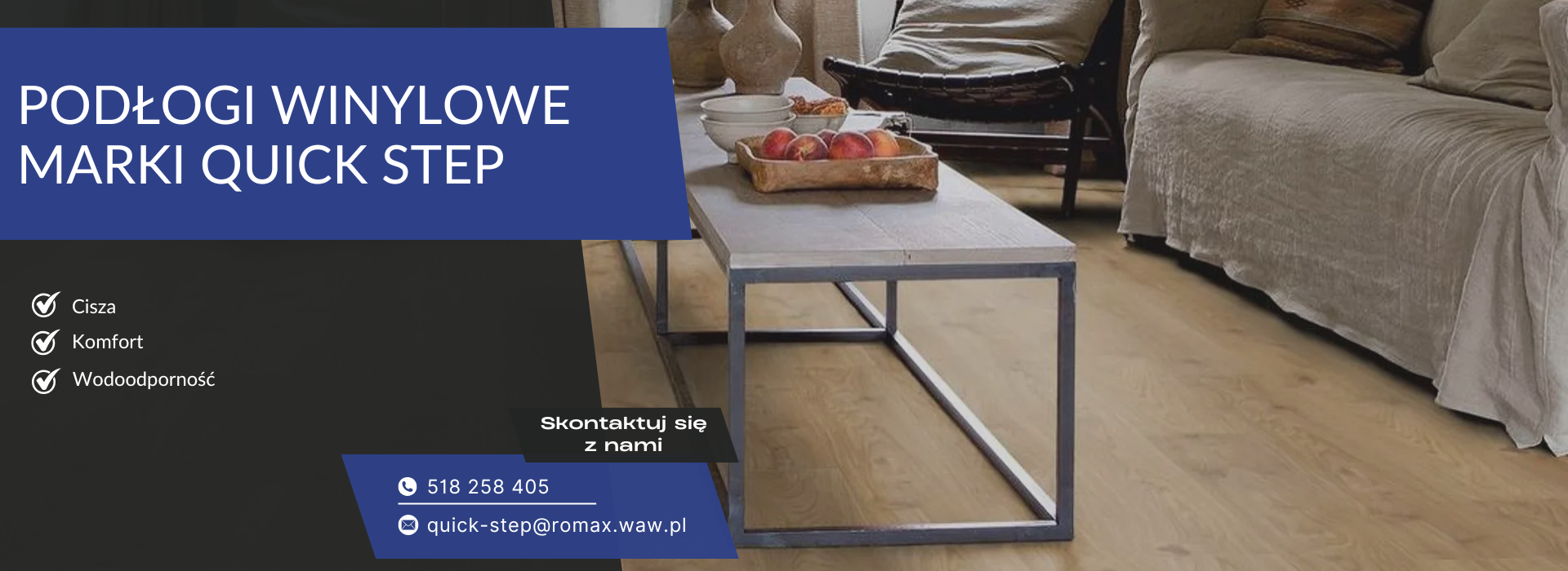 Podłogi winylowe Quick Step