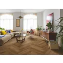 Quick Step panel winylowy ze zintegrowanym podkładem Alpha Ciro Jodełka dąb karmelowy botaniczny AVHBU40364