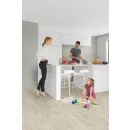 Quick Step panel winylowy ze zintegrowanym podkładem Alpha Blos dąb Canyon beżowy AVSPU40038