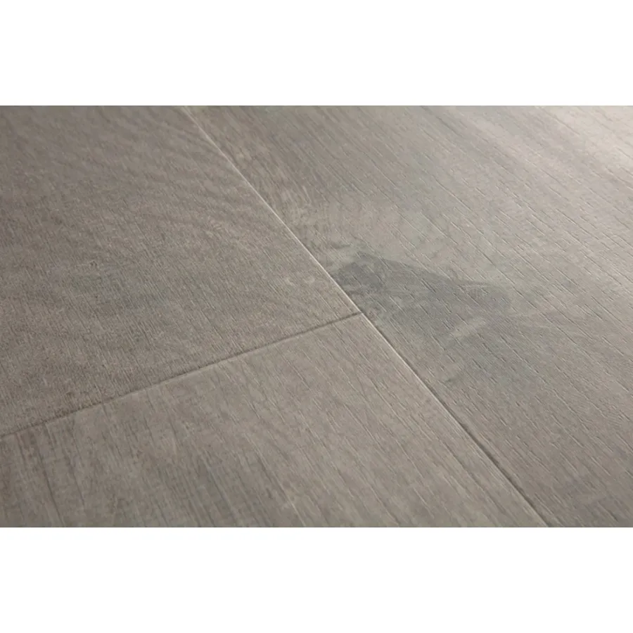 Quick Step panel winylowy ze zintegrowanym podkładem Alpha Bloom dąb bawełniany przytulny szary AVMPU40202