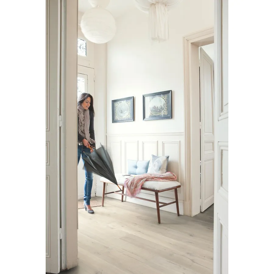 Quick Step panel laminowany Impressive dąb spokojny jasny IM1854