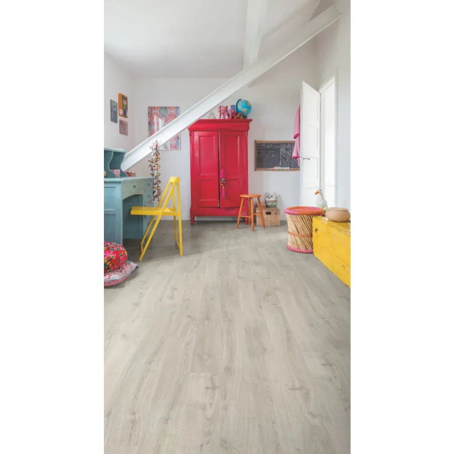 Quick Step panel laminowany Eligna dąb Newcastle szary EL3580
