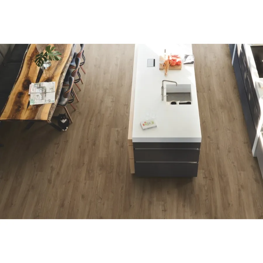 Quick Step panel laminowany Eligna dąb Newcastle brązowy EL3582
