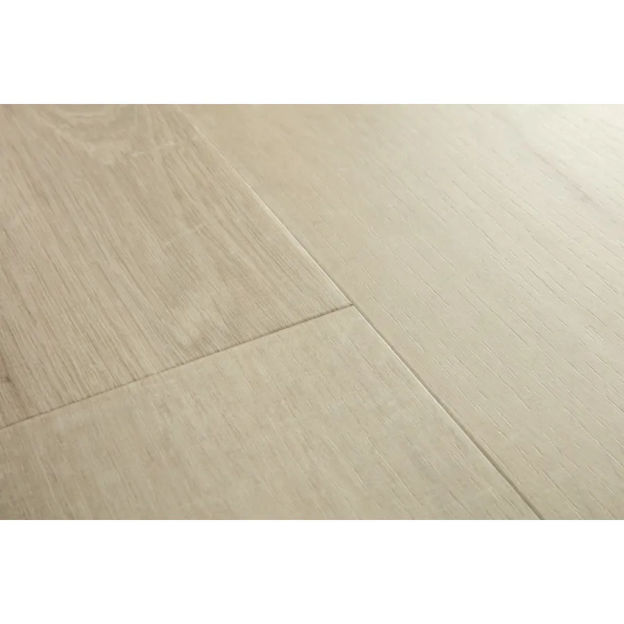Quick Step panel winylowy ze zintegrowanym podkładem Alpha Bloom dąb bawełniany beżowy AVMPU40103