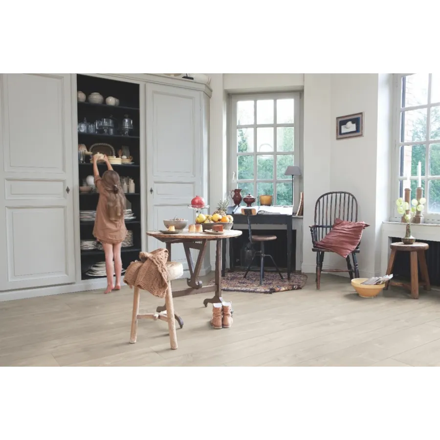 Quick Step panel laminowany Largo dąb Dominicano szary LPU1663