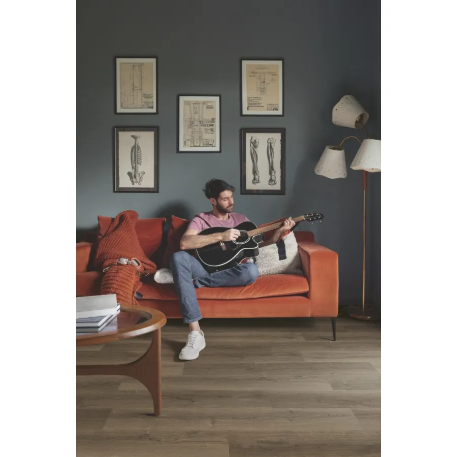 Quick Step panel laminowany Capture dąb szczotkowany brązowy SIG4766