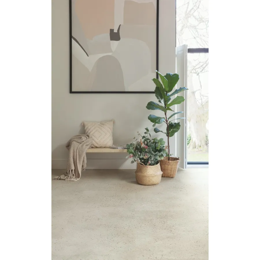 Quick Step panel winylowy ze zintegrowanym podkładem Alpha Illume beton oyster AVMTU40275