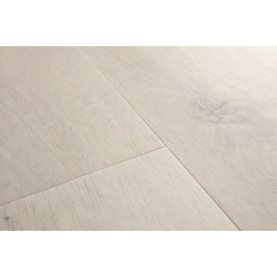 Quick Step panel winylowy ze zintegrowanym podkładem Alpha Bloom dąb bawełniany biało-rumiany AVMPU40200
